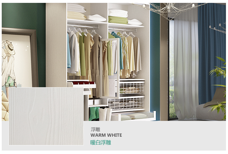 生態板做衣柜效果圖